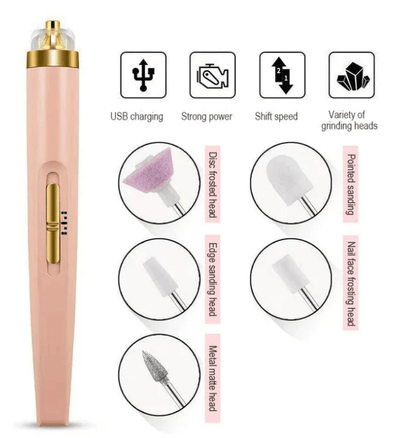 GLAMICS ELECTRIC PROFESSIONAL MANICURE NAIL MACHINE SET💅