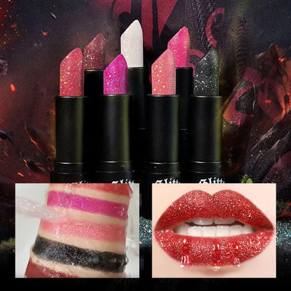 🎁🎁 Matte Long Lasting Lipstick With Fine Glitter✨✨✨