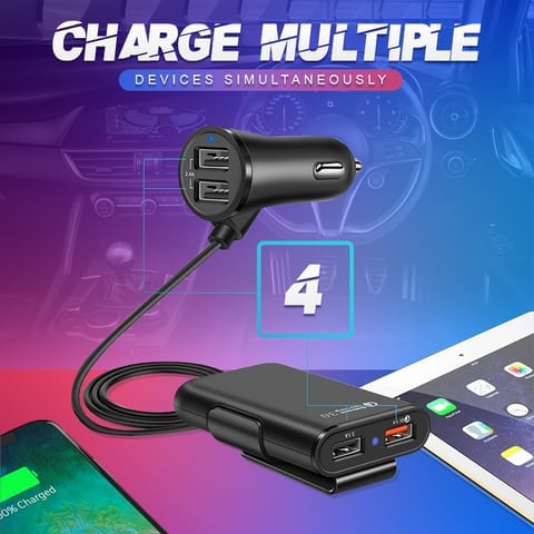 OFF Four Ports Car Fast Charger