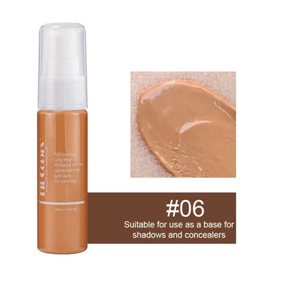 🔥  Professional Makeup Concealer Liquid Foundation
