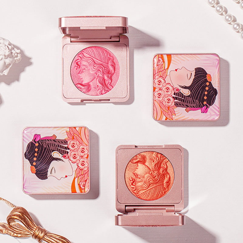 🔥Embossed Smooth Powder Blush Palette for Cheeks