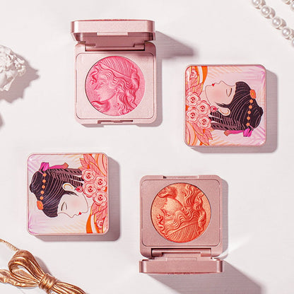 🔥Embossed Smooth Powder Blush Palette for Cheeks