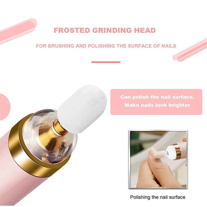 GLAMICS ELECTRIC PROFESSIONAL MANICURE NAIL MACHINE SET💅