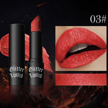 🎁🎁 Matte Long Lasting Lipstick With Fine Glitter✨✨✨
